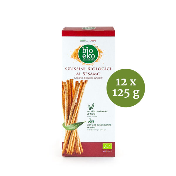 Grissini biologici al sesamo
