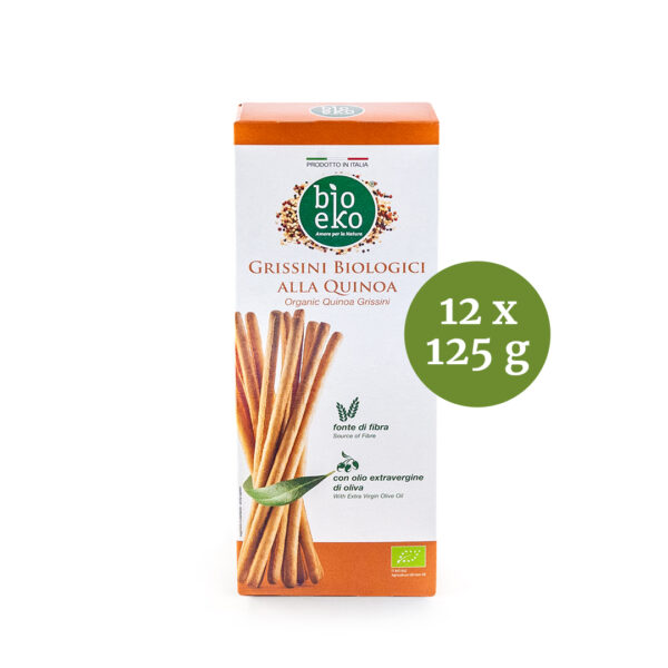 Grissini biologici alla quinoa